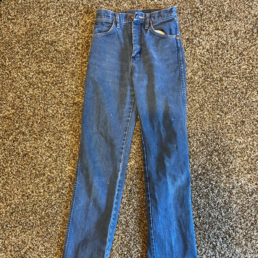 High Waisted Wrangler Jeans